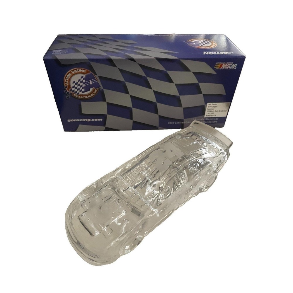 Jeff Gordon #24 Dupont/Superman 1999 Monte Carlo Crystal Car 1:24 Scale - Action